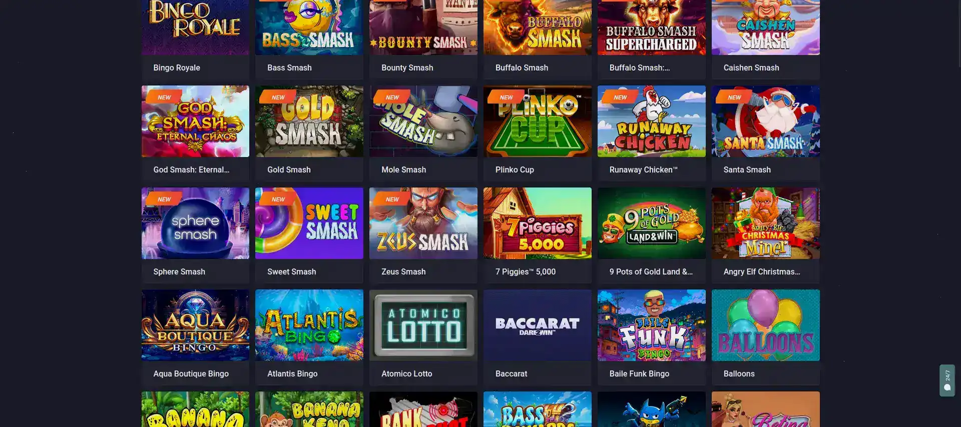 Турнирная афиша On X casino